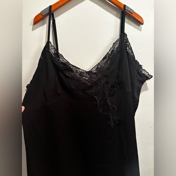 Princess Polly Black Lace Mini Dress slip short vacation fancy lace - Picture 11 of 12